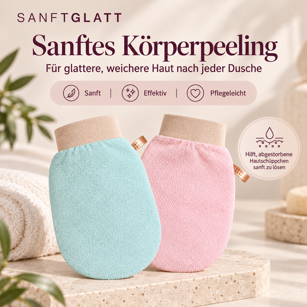 SANFTGLATT - Peeling Handschuh