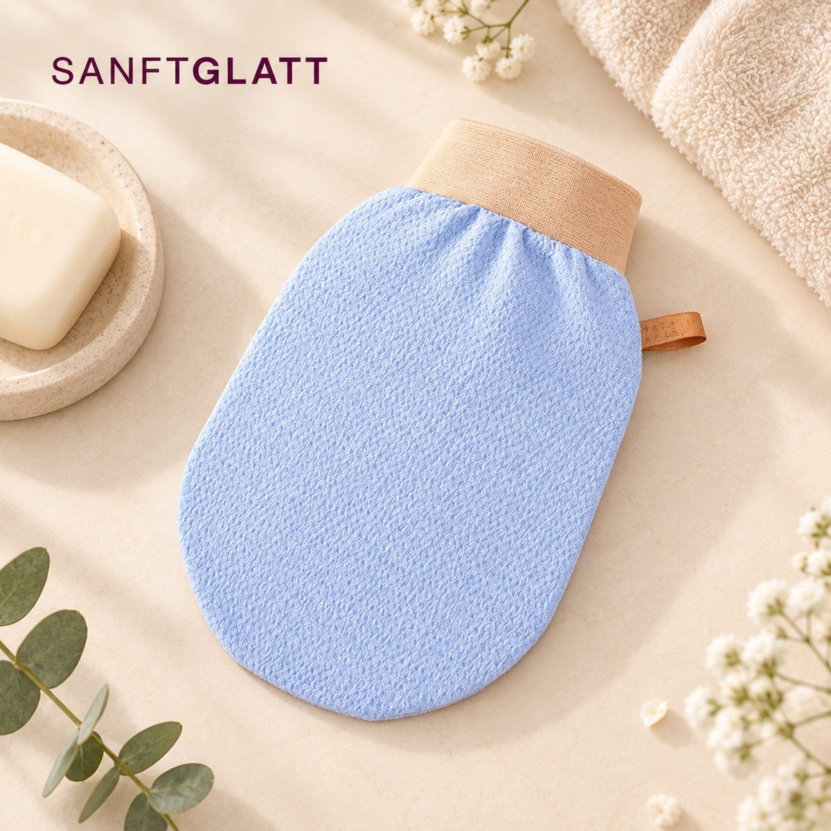SANFTGLATT - Peeling Handschuh