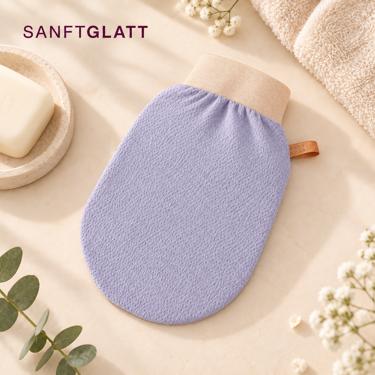SANFTGLATT - Peeling Handschuh