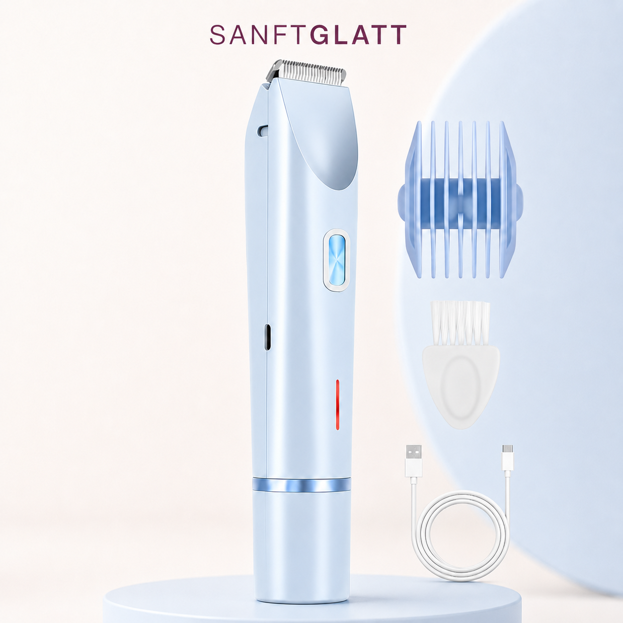 SANFTGLATT DUO  2 in 1 Rasierer & Trimmer