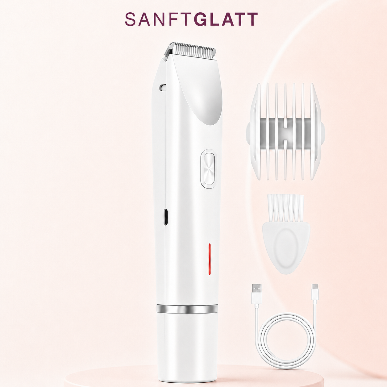 SANFTGLATT DUO  2 in 1 Rasierer & Trimmer